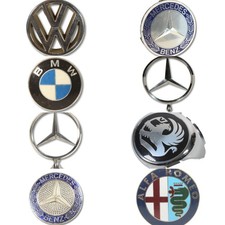 VINTAGE CAR BADGES Emblems Mercedes Benz BMW VW Alfa Romeo Vauxhall OEM Genuine