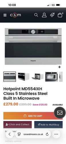 Hotpoint md554ixh class - md554ixh,