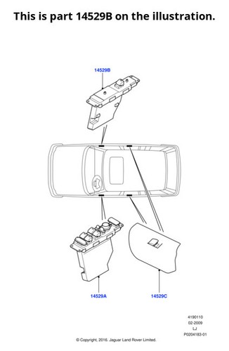 Land rover switch range - switch,