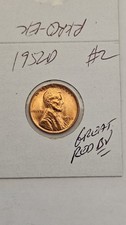 wheat penny 1952D NICE RED BU