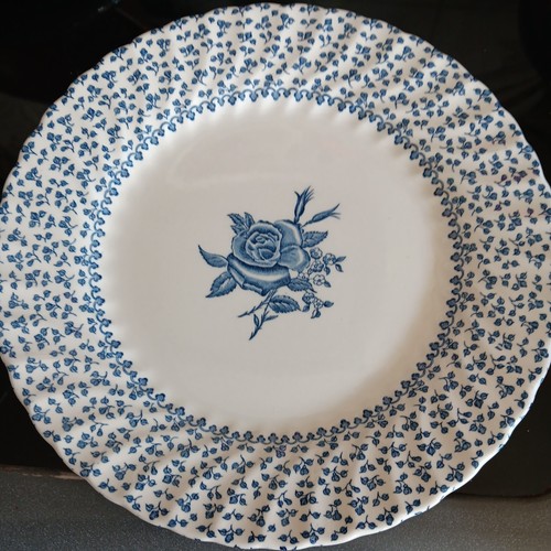 Rose bouquet ironstone - rose,