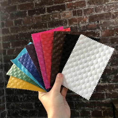 Quilted faux leather - leather, quality