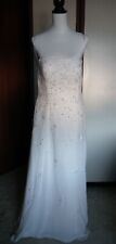 Jora off white full length dress/wedding dress size XL