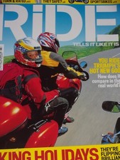 Ride 5/03 Triumph Daytona 600 vs YamahaR6, Used 750s Test, Yamaha V-Max,  Ducati