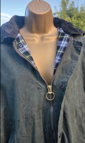 Green cotton wax - cotton, jacket