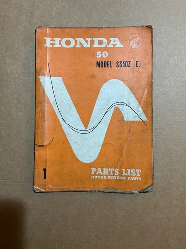 Genuine honda ss50z - genuine, 50z