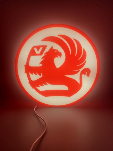 Vauxhall light box - light, sign