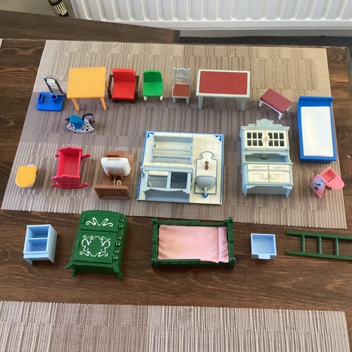 Vintage playmobil doll - vintage, house