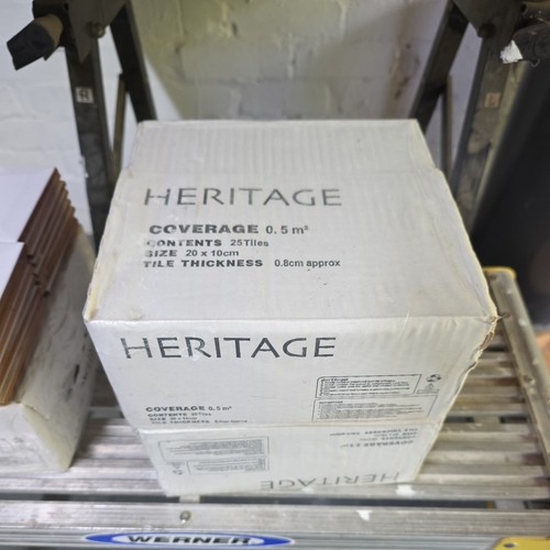 White gloss heritage tiles - gloss,