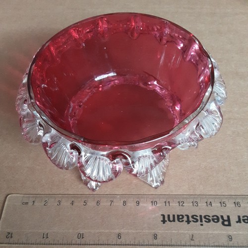 Antique victorian cranberry - antique,