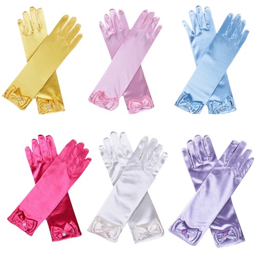 Pairs satin bowknot gloves - pairs,