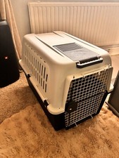 Rigid transport kennel size L for 1 dog 81x55.5x58 cm - IATA standard