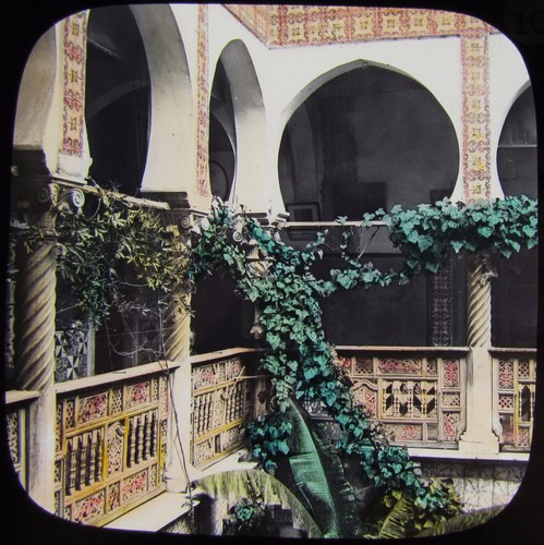 Glass magic lantern - magic, slide