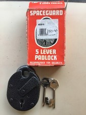 Space guard 5 Lever Padlock
