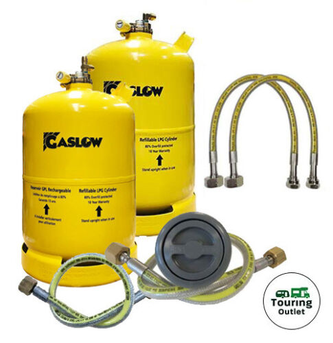 Twin gaslow 11kg cylinder kit - gaslow,