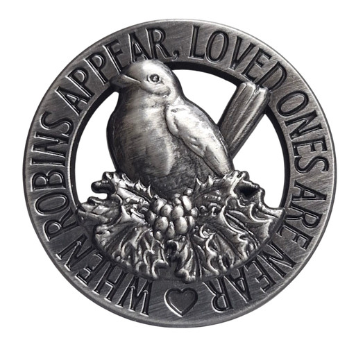Robin for loved ones enamel - for,
