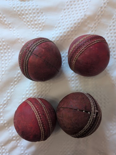 Men used cricket balls - cricket,