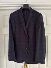 Mens Micro Patterned Suit by