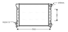 AVA Engine Cooling Radiator