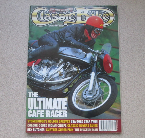 Classic bike magazine august - bike,