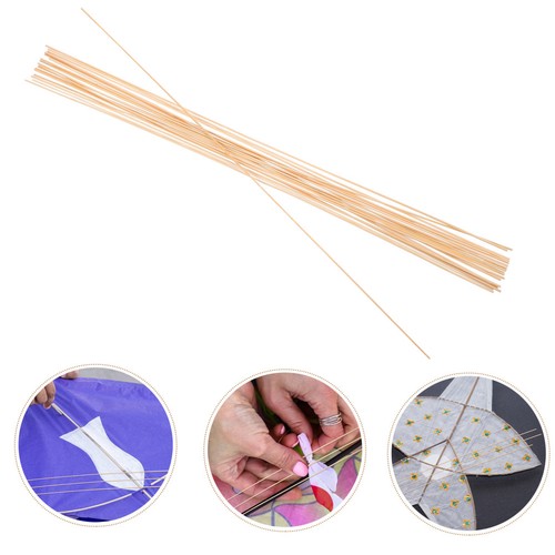 Pcs bamboo dowels flexible - 20,