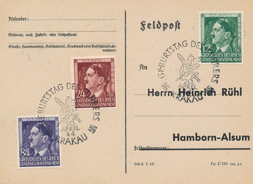 Fdc stamp germany poland - germany,
