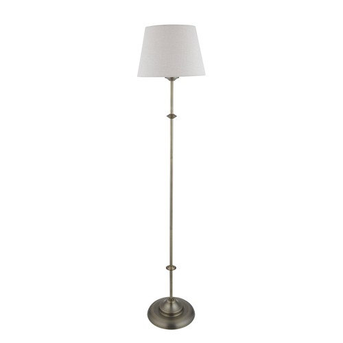 Antique brass spindle floor - brass,