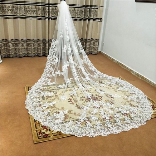 Black gothic wedding - wedding, veil