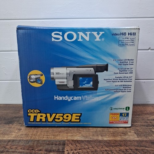 Sony ccd trv59e - hi8, tape