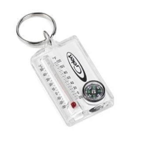 Keyring button compass - keyring, &