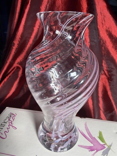 Caithness crystal pink spiral - crystal,