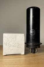 RCA 1622 (KT66) Metal Beam Tetrode Power Valve Tube Tests Good Made in USA