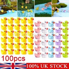 100x Cute Mini Resin Ducks