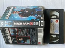 Black Rain Michael Douglas VHS Video small case  Pre Owned