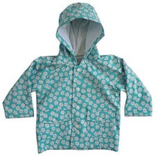 daisy print rain mac age 4-5