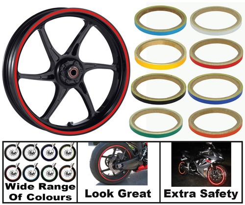 Motorcycle wheel stripes - wheel,