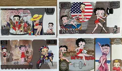 Novelty banknotes 50 - banknotes, £5-£50