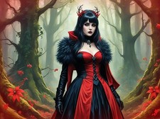 Goth Greeting Card A5 Goths