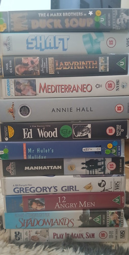 Vhs joblot bundle - cult, tapes