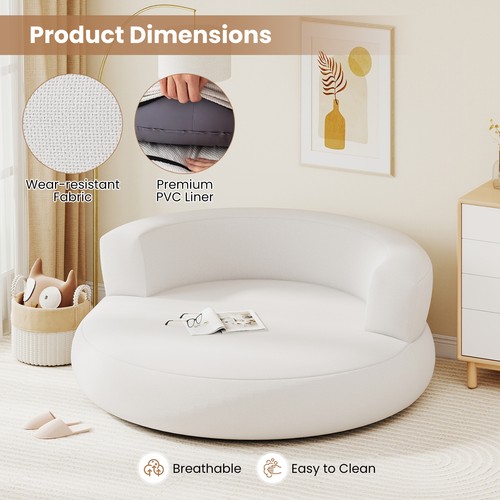 Sofa with detachable cover - detachable,