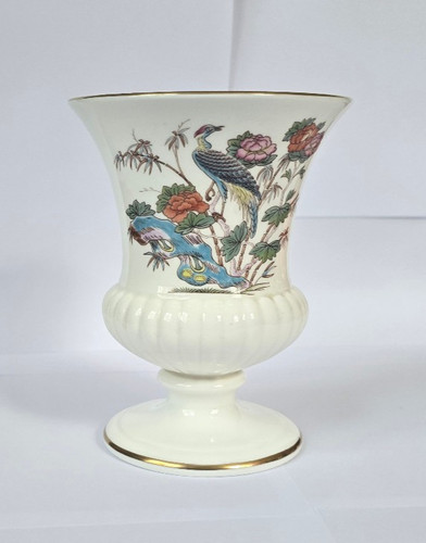 Vintage wedgwood kutani crane - kutani,