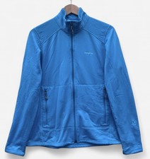 Patagonia R1 Polartec Power Dry Women’s Light Blue Full Zip Lightweight Fleece L