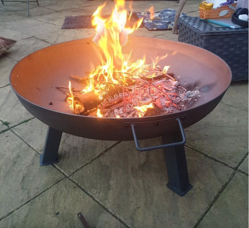 Large garden fire - large, pit