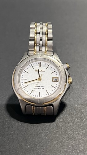 Seiko kinetic titanium ladies - seiko,