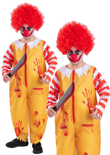 Zombie clown costume mcdonald - zombie,
