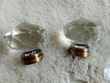 Glass door knob knobs crystal