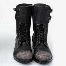 Mid calf army - boots, retro
