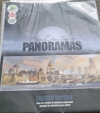 London Skyline - John Clayton Panoramas Cross Stitch, CHART ONLY