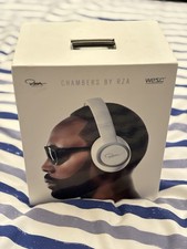 Chambers by RZA White Premium Headphones – Mint – All Accessories Incl. Wu Tang