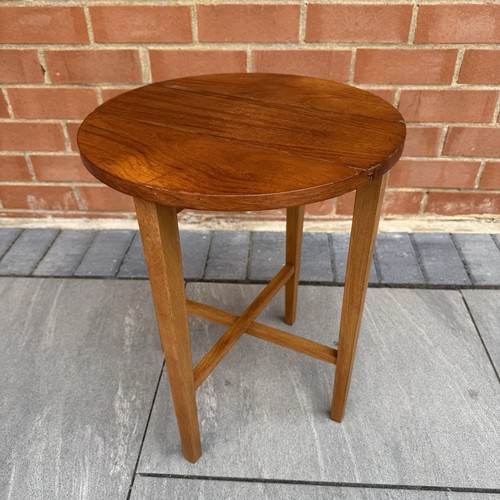 Mid century teak drop - mid, leaf